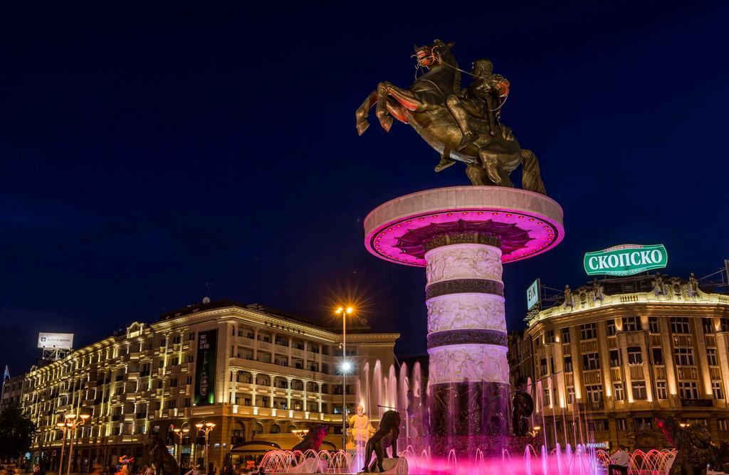 Skopje City Square View 외부 사진