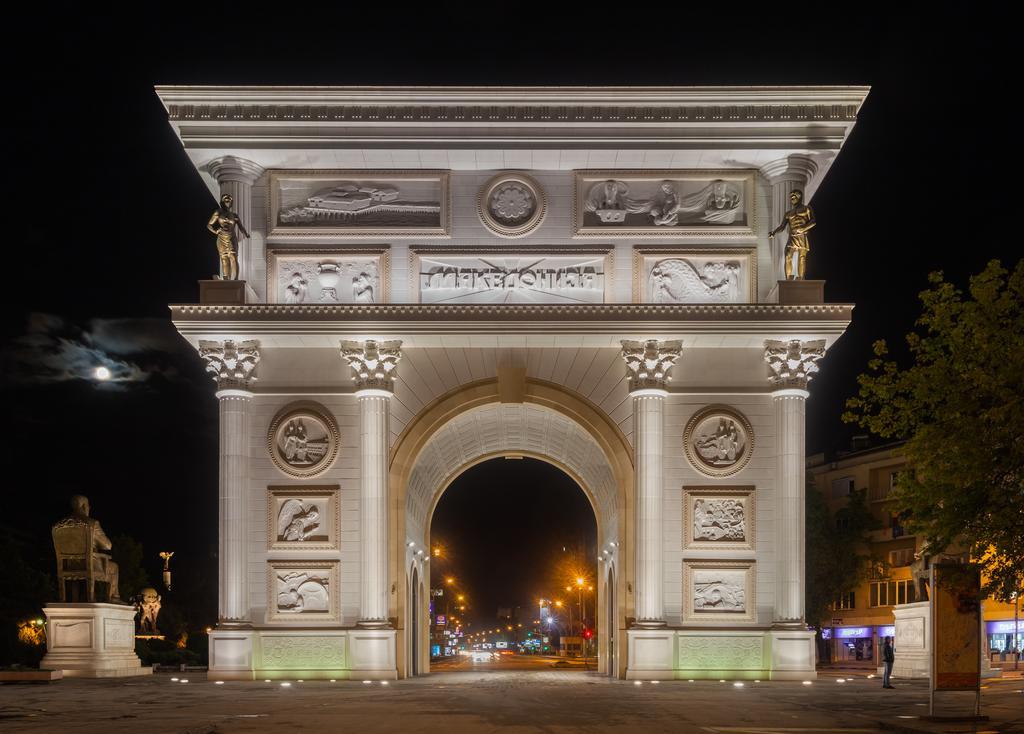 Skopje City Square View 외부 사진